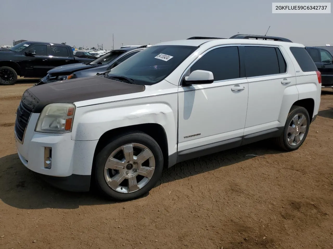 2012 GMC Terrain Slt VIN: 2GKFLUE59C6342737 Lot: 64100434