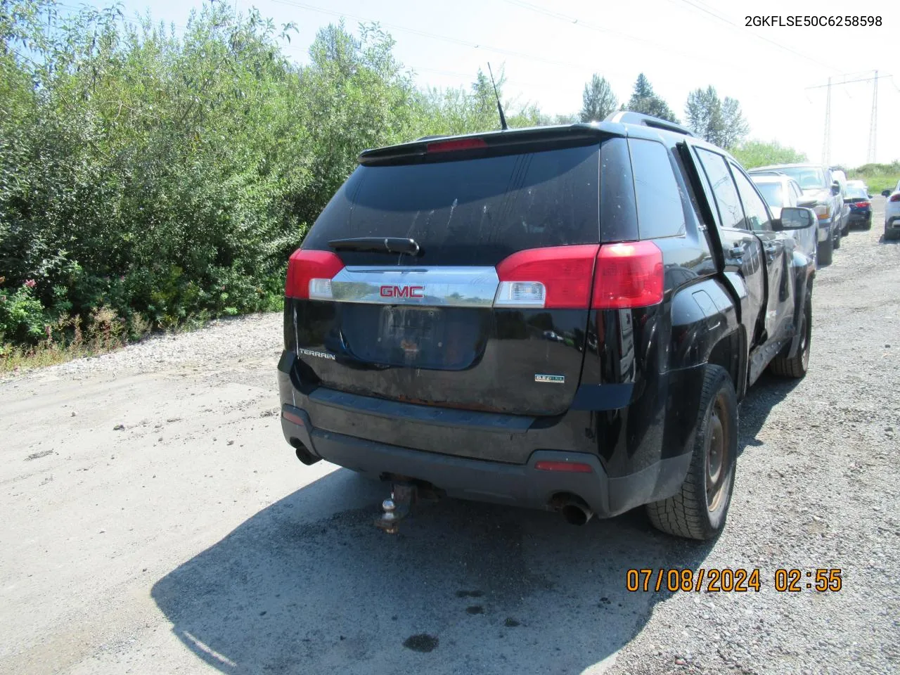 2012 GMC Terrain Sle VIN: 2GKFLSE50C6258598 Lot: 64489164