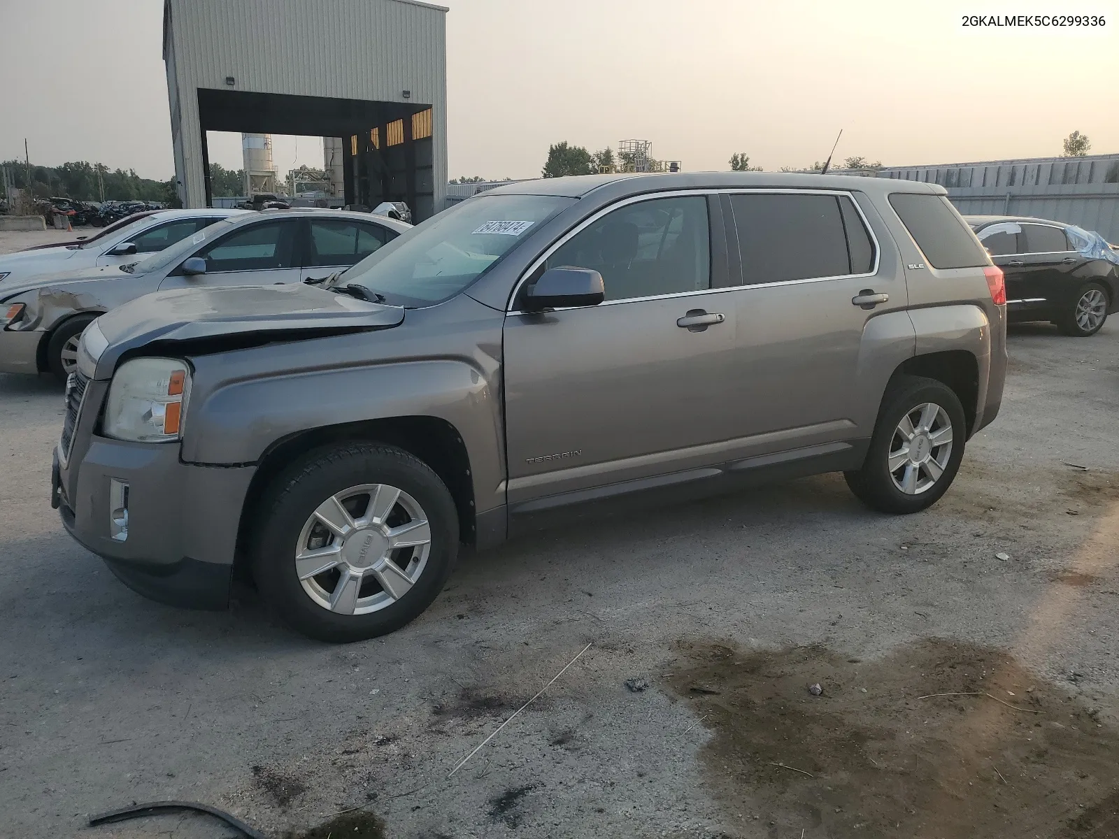 2GKALMEK5C6299336 2012 GMC Terrain Sle