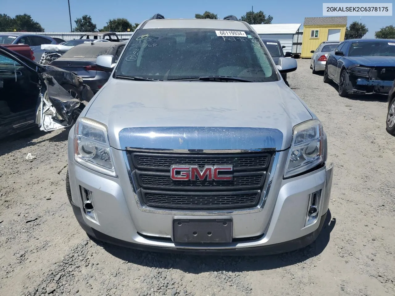 2012 GMC Terrain Sle VIN: 2GKALSEK2C6378175 Lot: 66119934