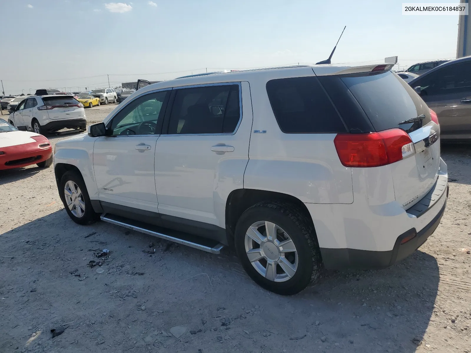 2012 GMC Terrain Sle VIN: 2GKALMEK0C6184837 Lot: 66432564