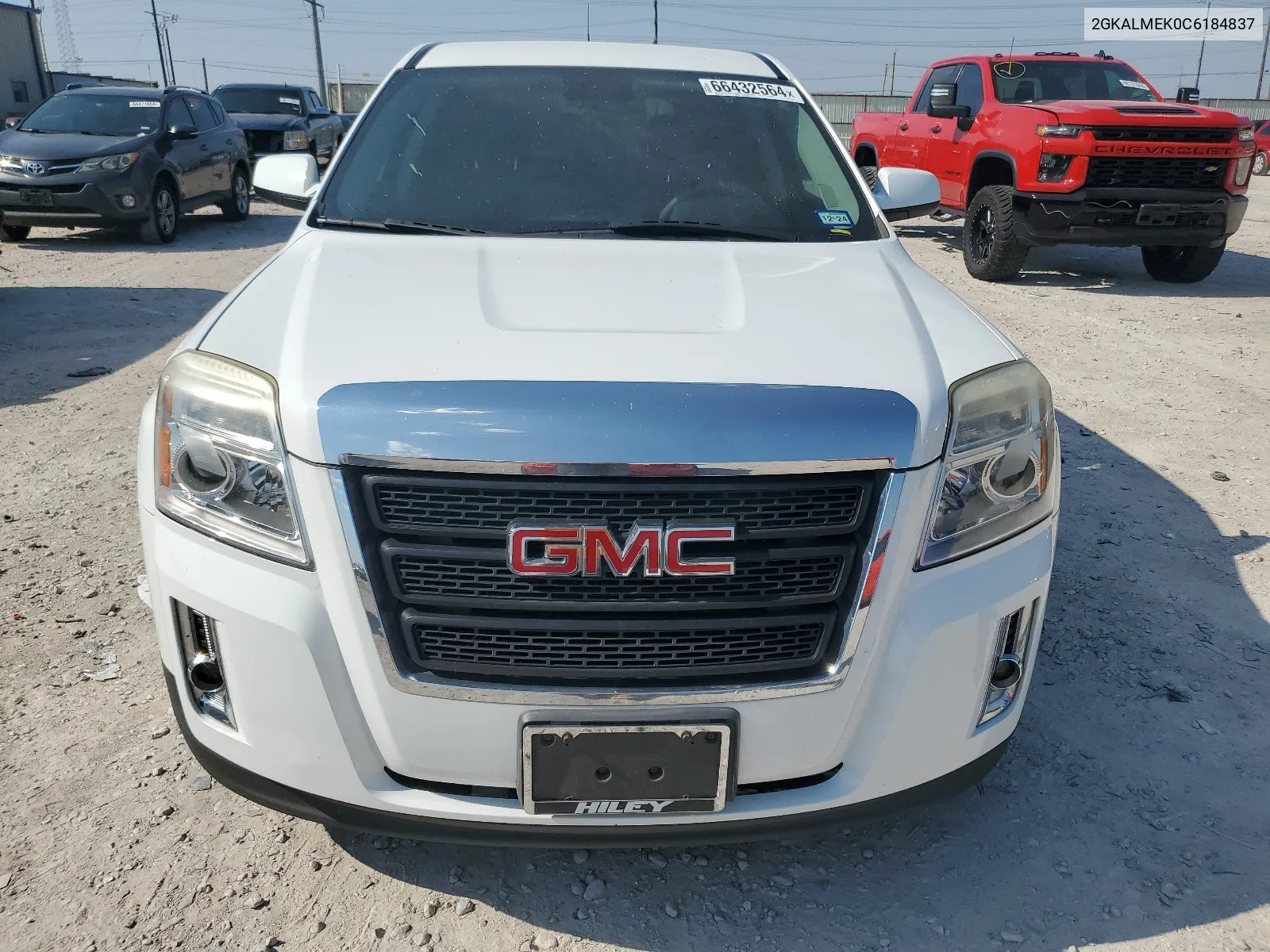 2012 GMC Terrain Sle VIN: 2GKALMEK0C6184837 Lot: 66432564