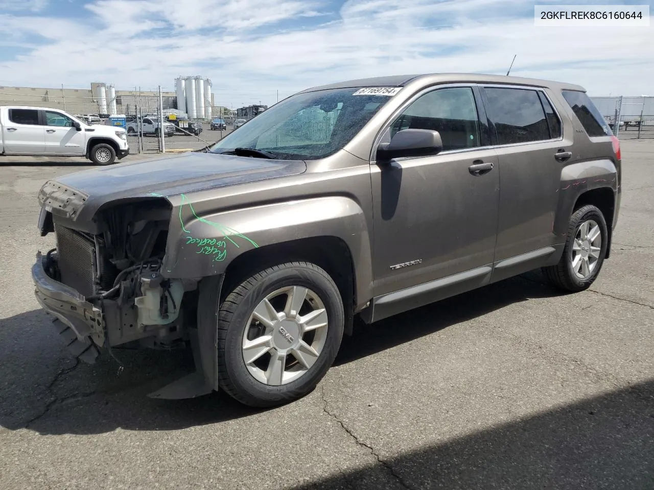 2GKFLREK8C6160644 2012 GMC Terrain Sle