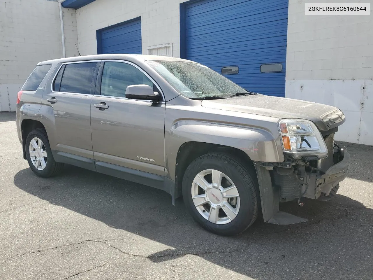 2012 GMC Terrain Sle VIN: 2GKFLREK8C6160644 Lot: 67169754