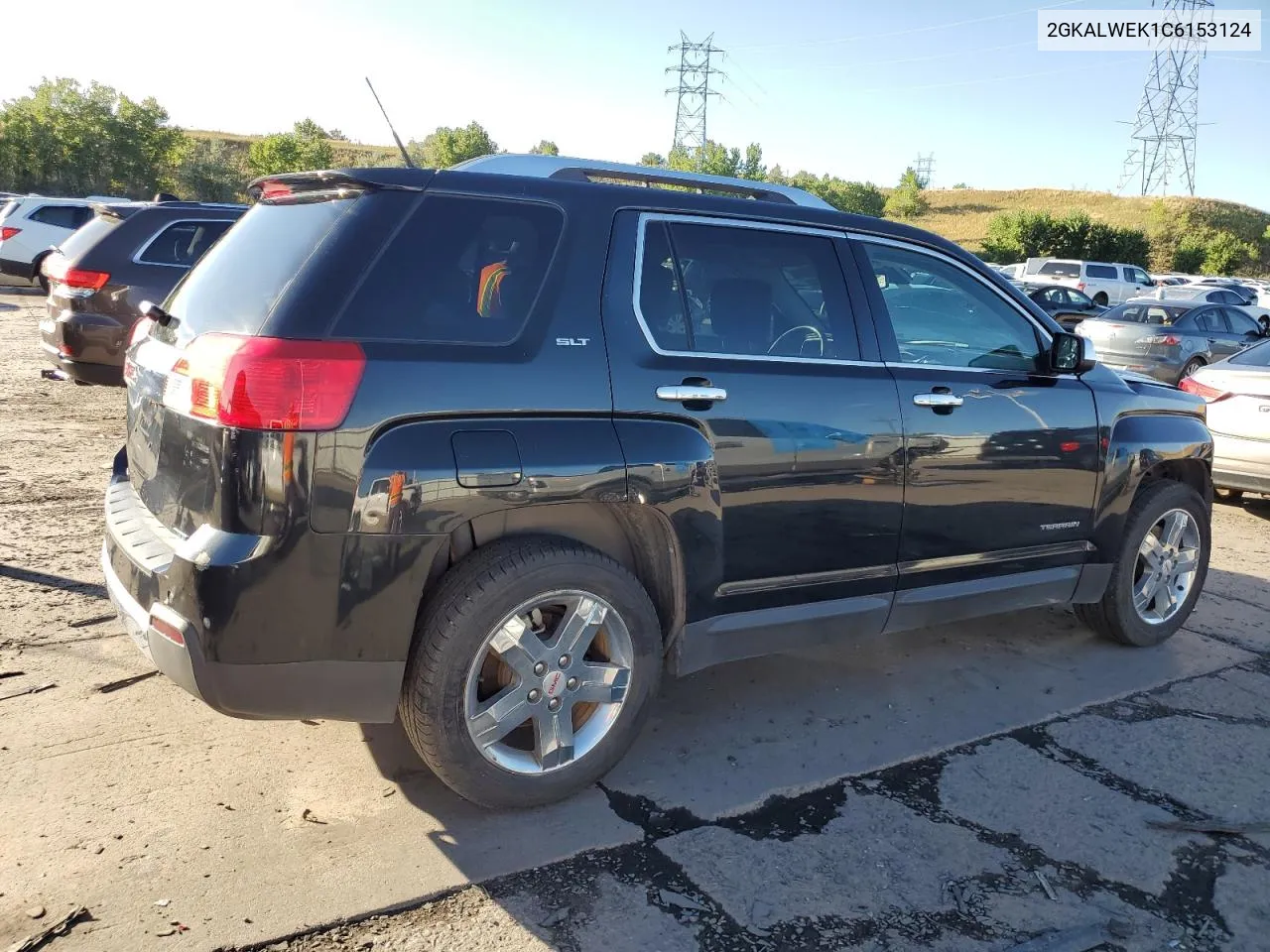 2012 GMC Terrain Slt VIN: 2GKALWEK1C6153124 Lot: 67418024