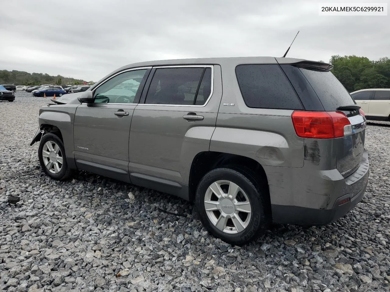 2012 GMC Terrain Sle VIN: 2GKALMEK5C6299921 Lot: 68739334