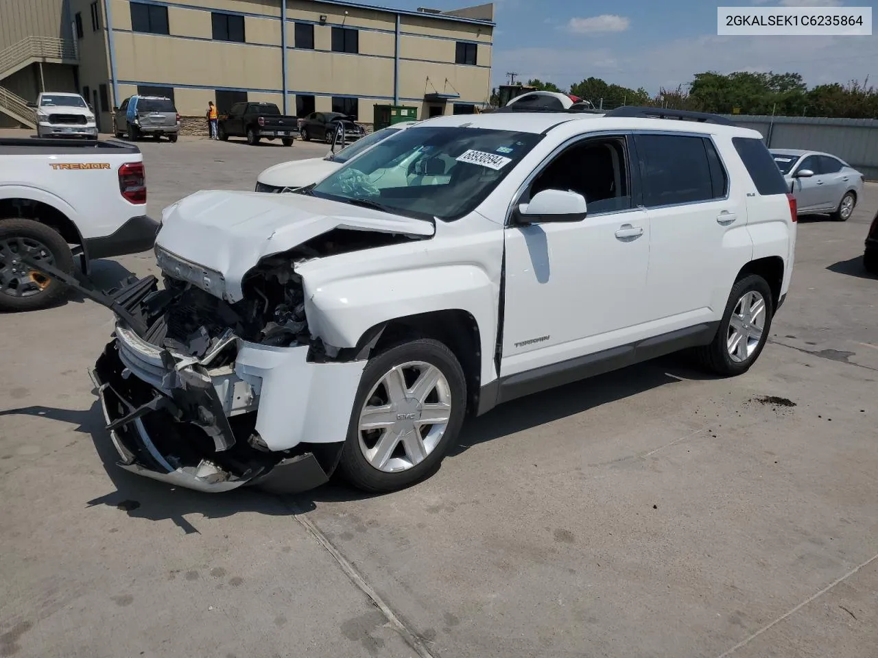 2012 GMC Terrain Sle VIN: 2GKALSEK1C6235864 Lot: 68930594