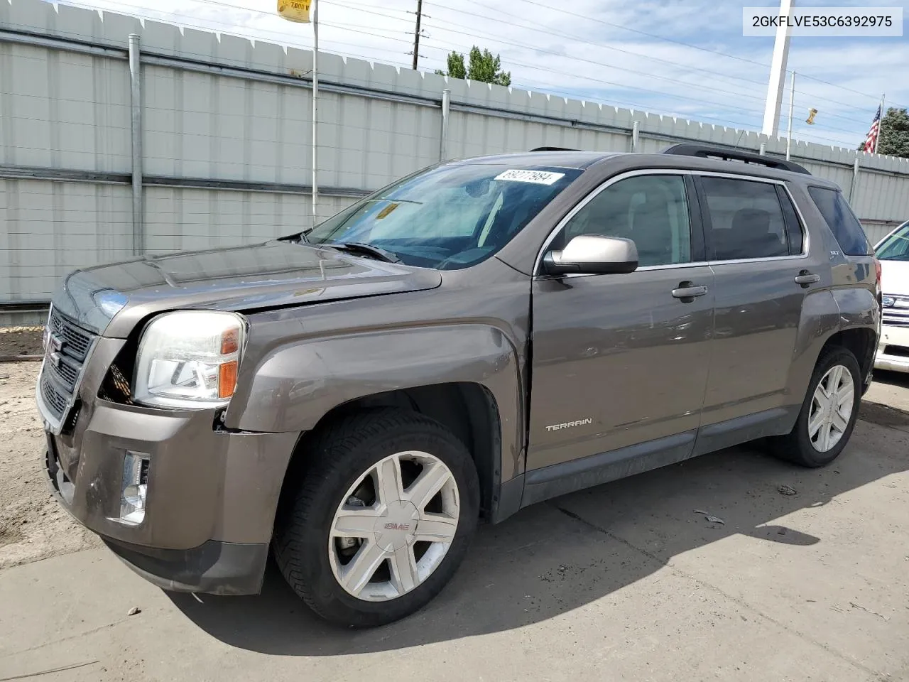 2012 GMC Terrain Slt VIN: 2GKFLVE53C6392975 Lot: 69277984