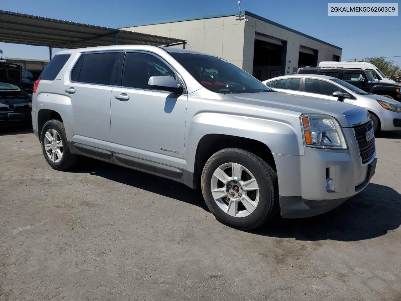 2012 GMC Terrain Sle VIN: 2GKALMEK5C6260309 Lot: 69510184