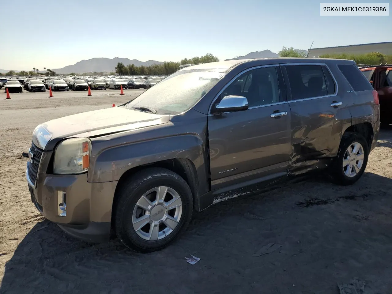 2GKALMEK1C6319386 2012 GMC Terrain Sle