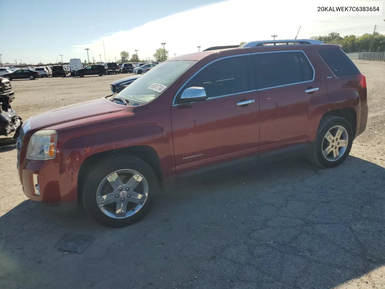 2012 GMC Terrain Slt VIN: 2GKALWEK7C6383654 Lot: 69581714