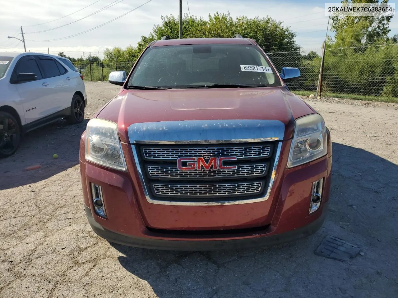 2012 GMC Terrain Slt VIN: 2GKALWEK7C6383654 Lot: 69581714