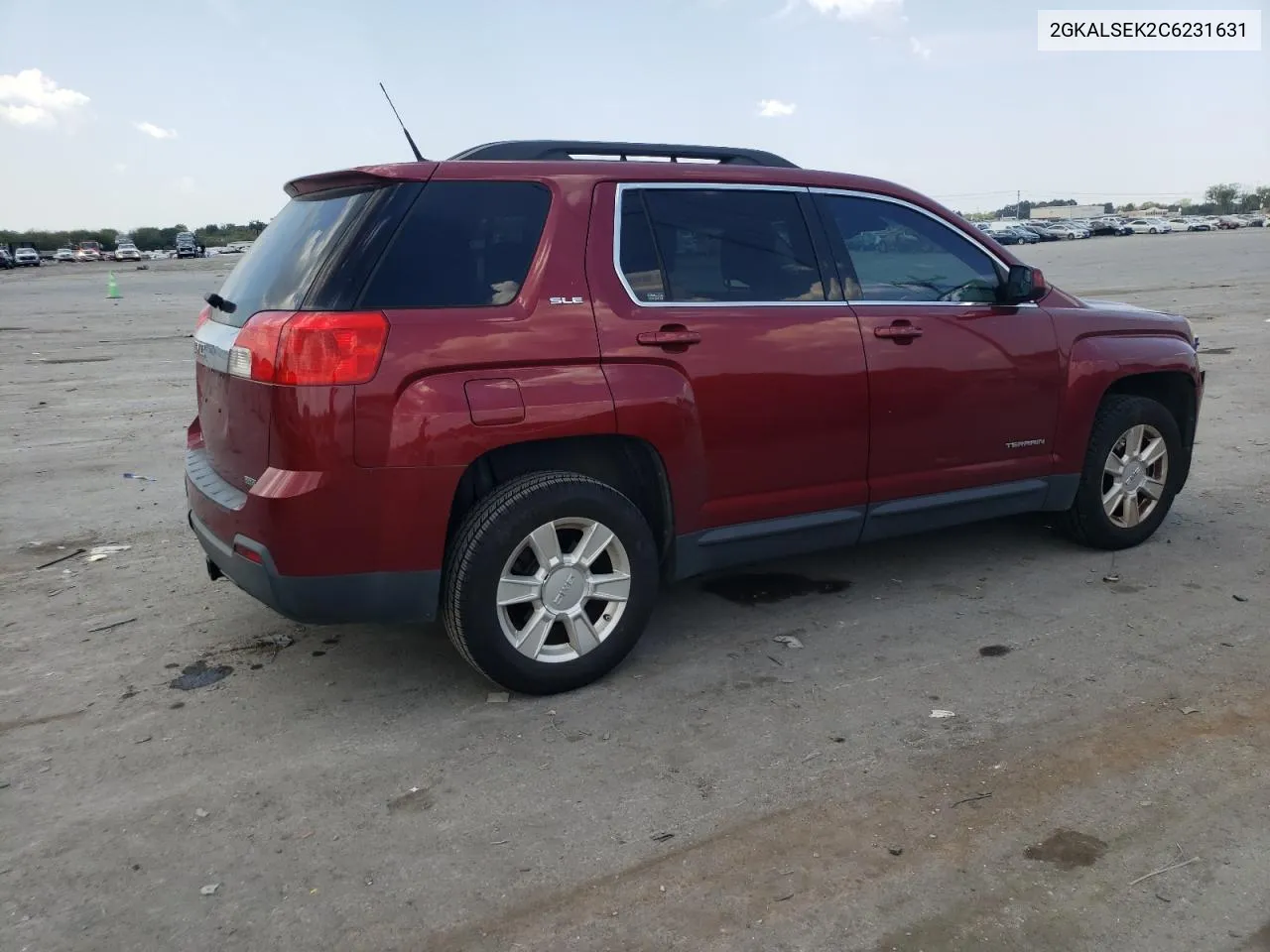 2012 GMC Terrain Sle VIN: 2GKALSEK2C6231631 Lot: 69627384