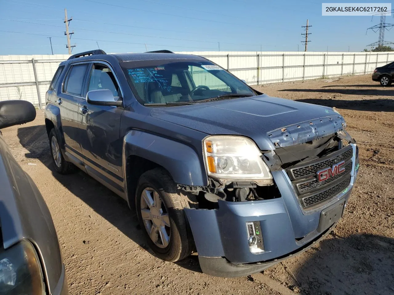 2012 GMC Terrain Sle VIN: 2GKALSEK4C6217262 Lot: 69628684