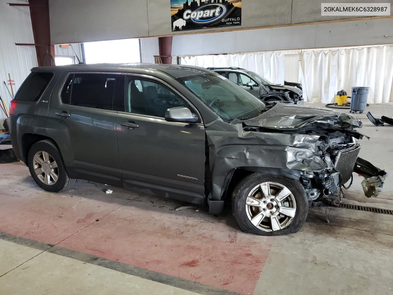 2012 GMC Terrain Sle VIN: 2GKALMEK6C6328987 Lot: 69705734