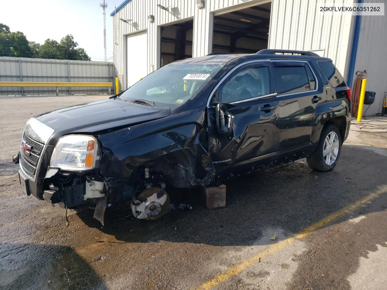 2GKFLVEK6C6351262 2012 GMC Terrain Slt