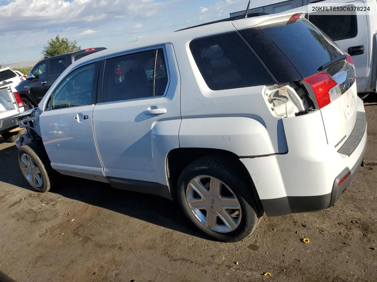 2012 GMC Terrain Sle VIN: 2GKFLTE53C6378224 Lot: 70735324