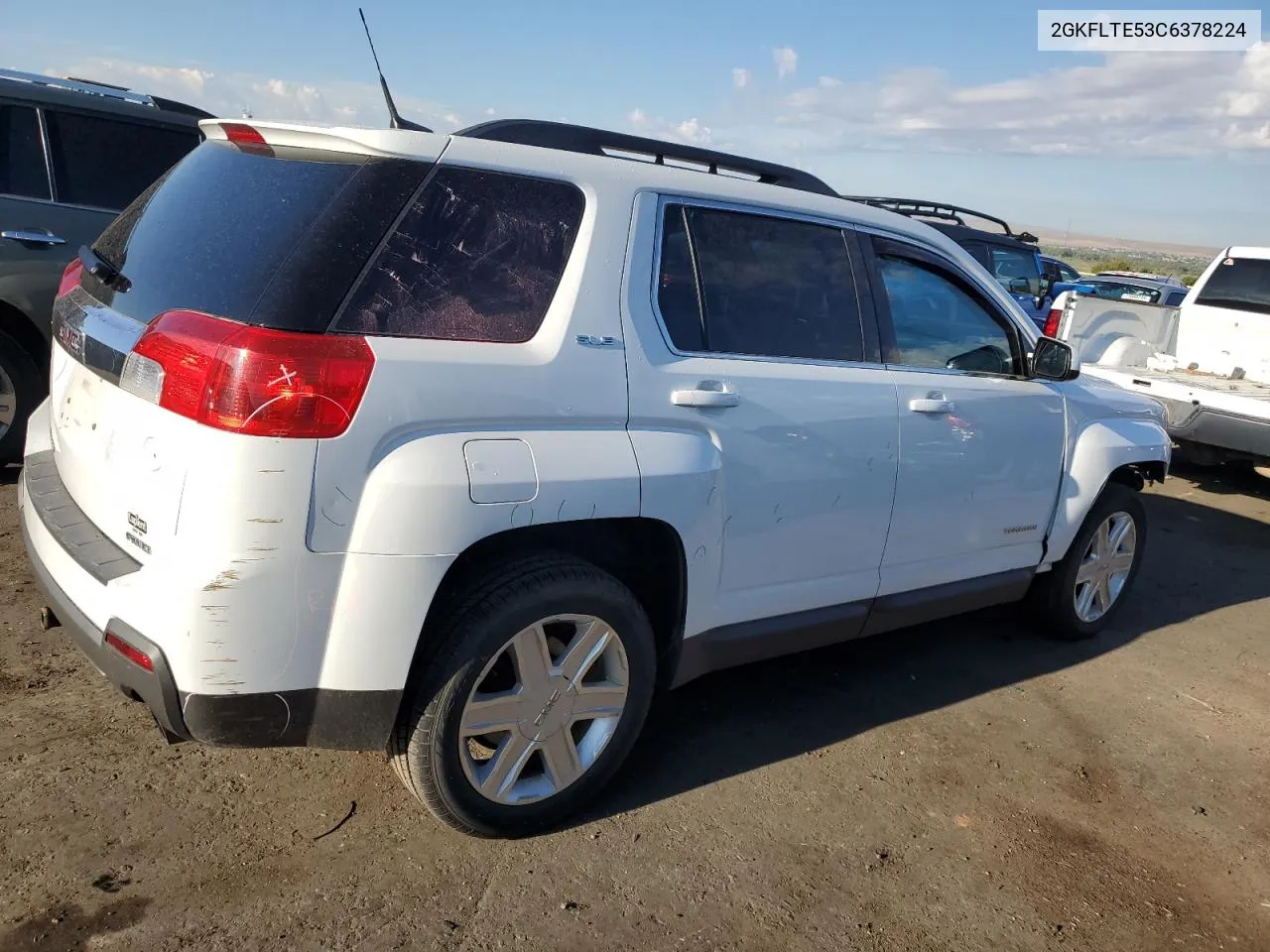 2012 GMC Terrain Sle VIN: 2GKFLTE53C6378224 Lot: 70735324