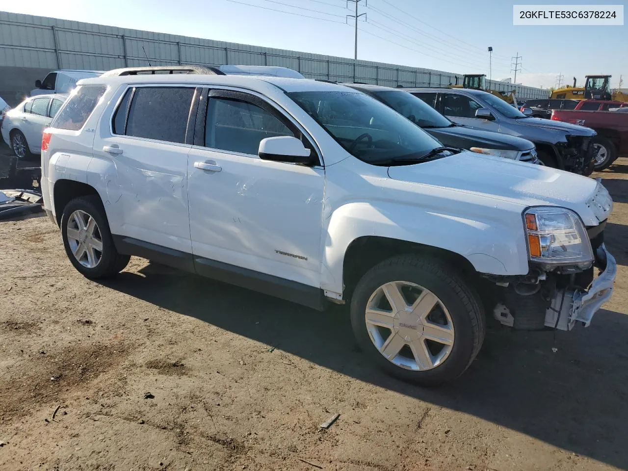 2012 GMC Terrain Sle VIN: 2GKFLTE53C6378224 Lot: 70735324