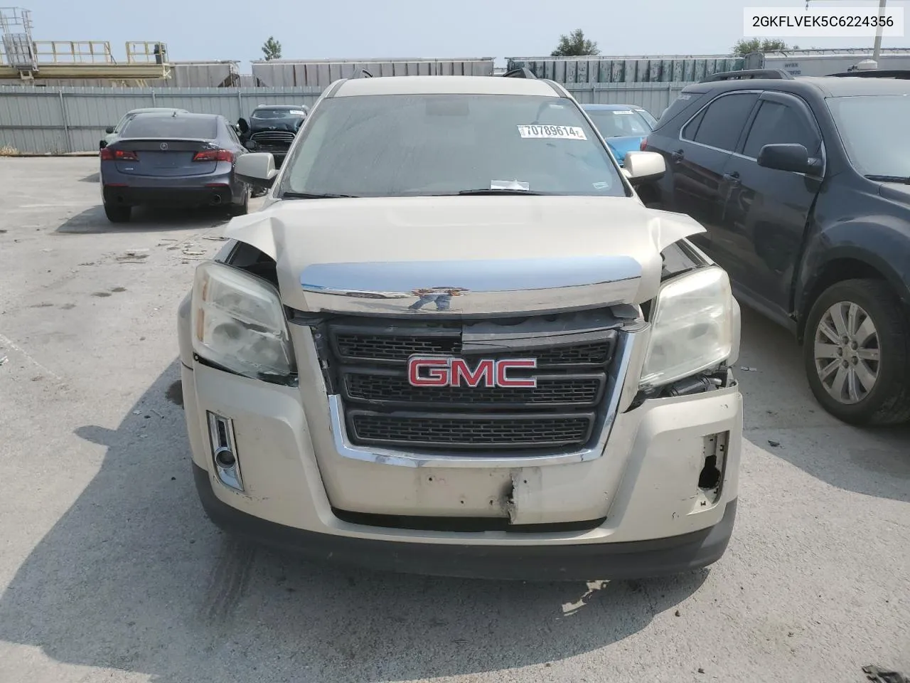 2012 GMC Terrain Slt VIN: 2GKFLVEK5C6224356 Lot: 70789614