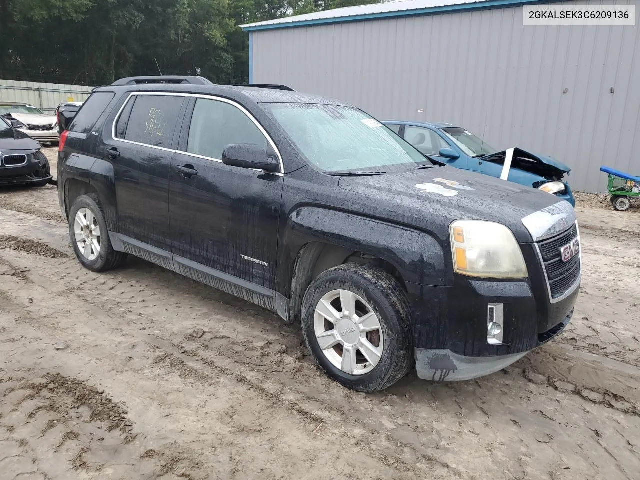 2012 GMC Terrain Sle VIN: 2GKALSEK3C6209136 Lot: 70931964