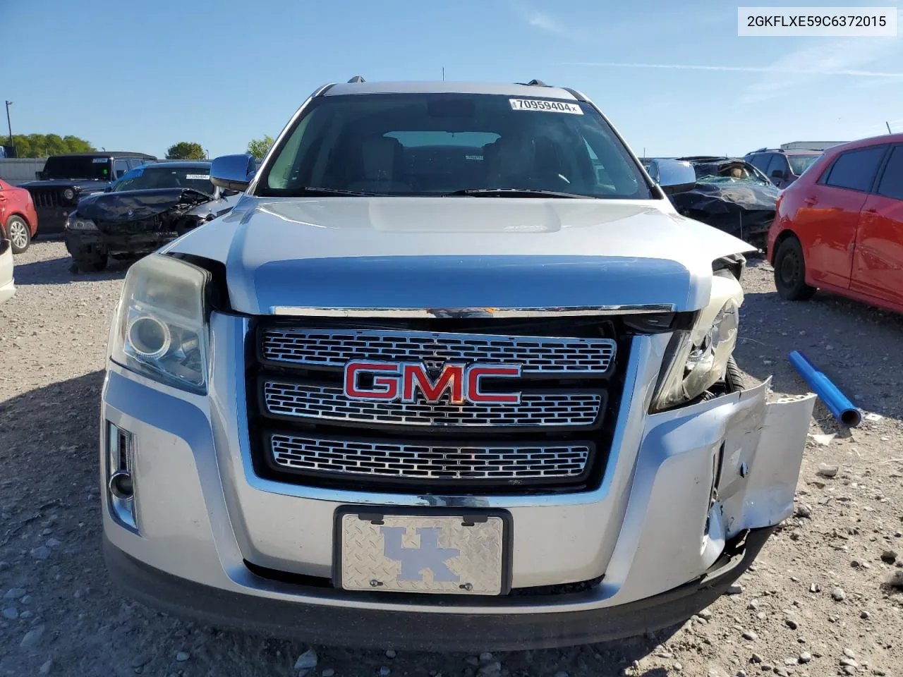 2012 GMC Terrain Slt VIN: 2GKFLXE59C6372015 Lot: 70959404