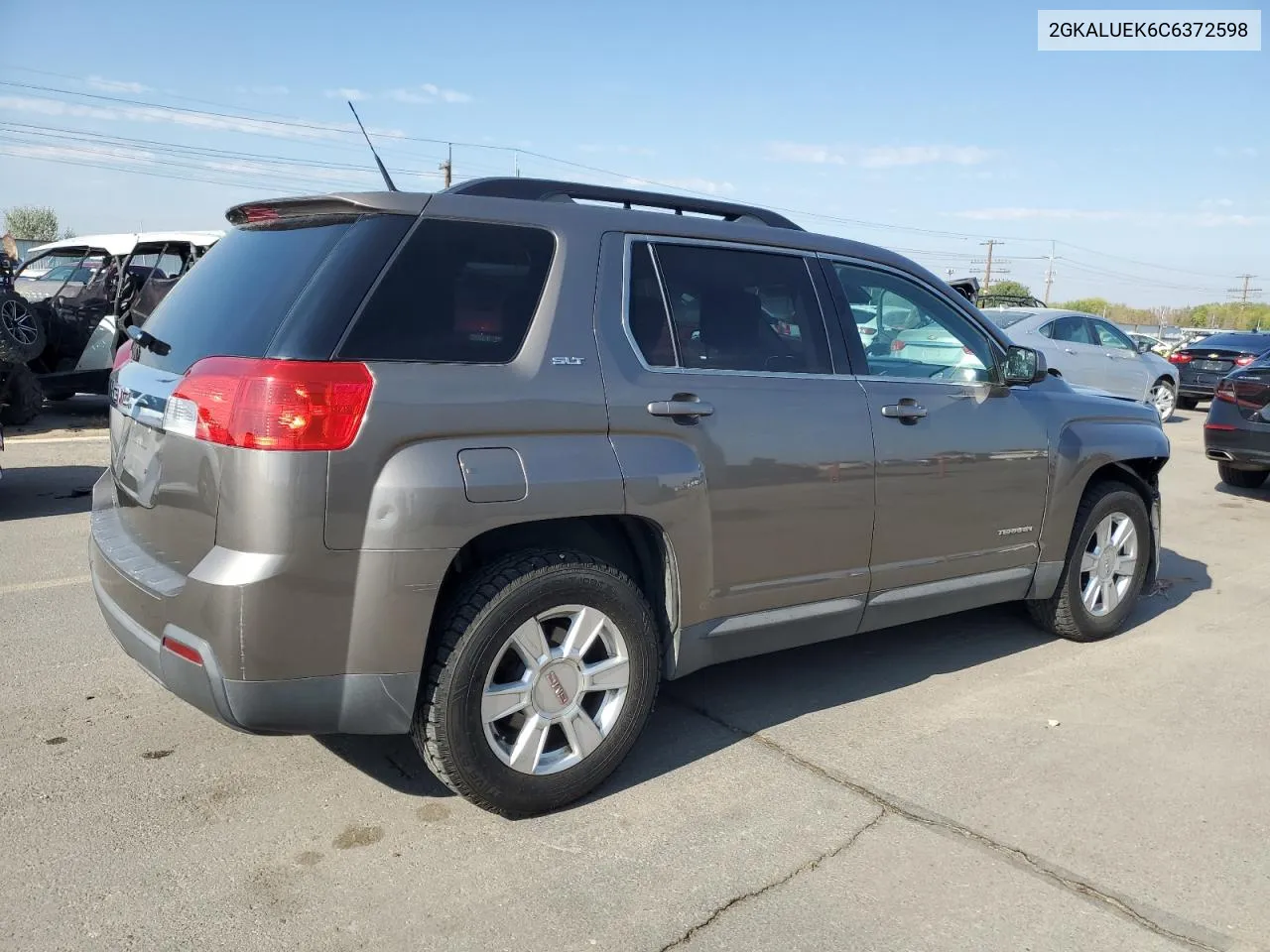 2012 GMC Terrain Slt VIN: 2GKALUEK6C6372598 Lot: 71490244