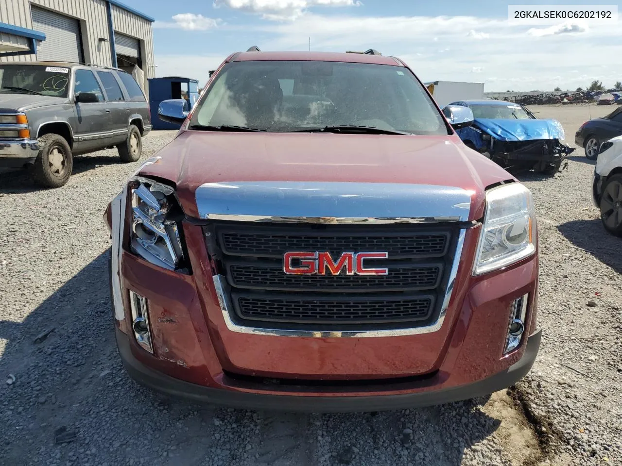 2012 GMC Terrain Sle VIN: 2GKALSEK0C6202192 Lot: 71548984