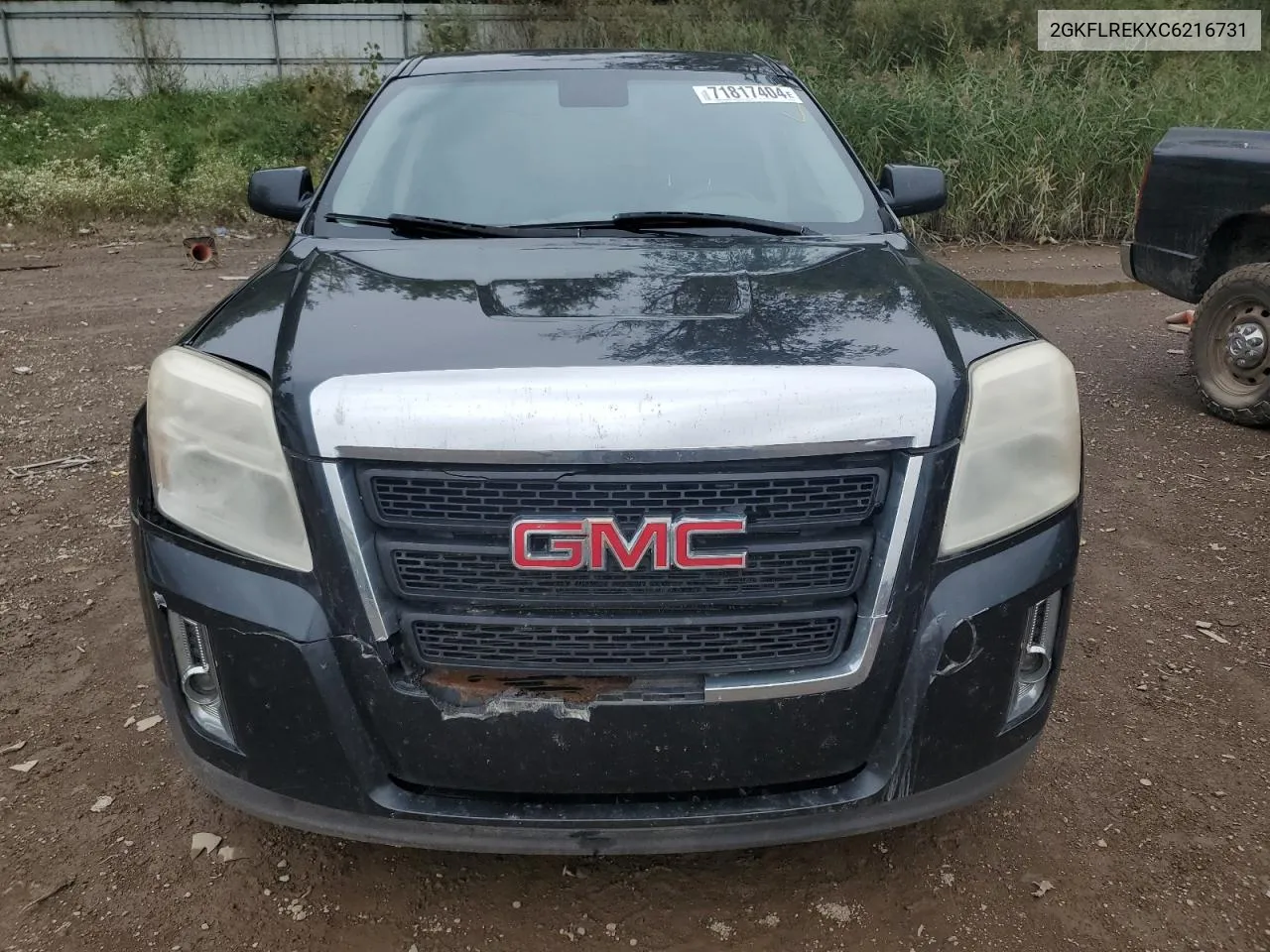 2012 GMC Terrain Sle VIN: 2GKFLREKXC6216731 Lot: 71817404