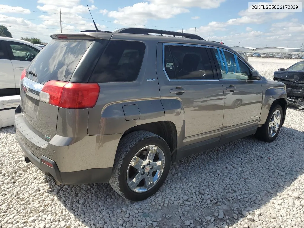 2012 GMC Terrain Sle VIN: 2GKFLSE56C6172339 Lot: 72080364