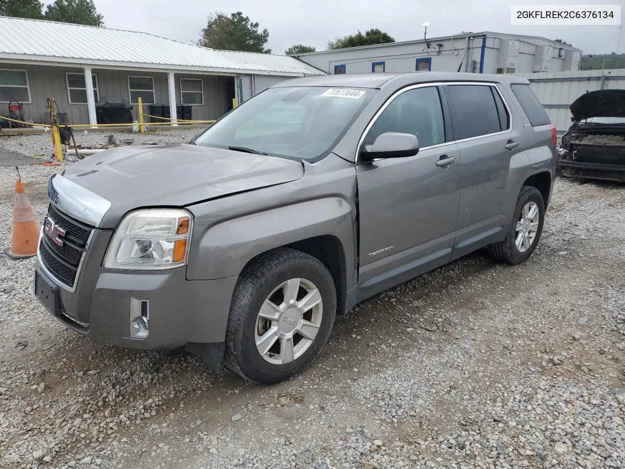 2012 GMC Terrain Sle VIN: 2GKFLREK2C6376134 Lot: 72613644