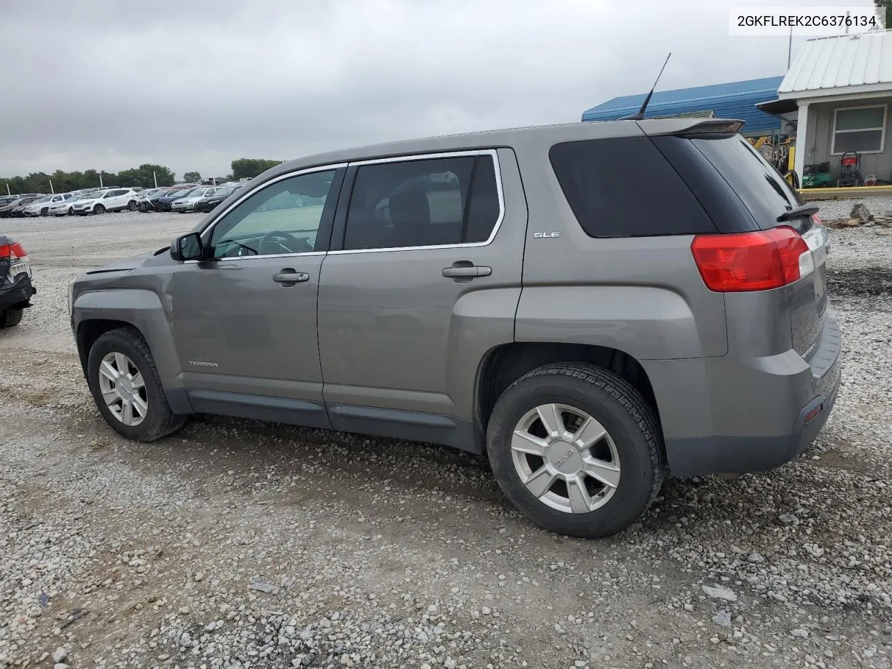 2012 GMC Terrain Sle VIN: 2GKFLREK2C6376134 Lot: 72613644