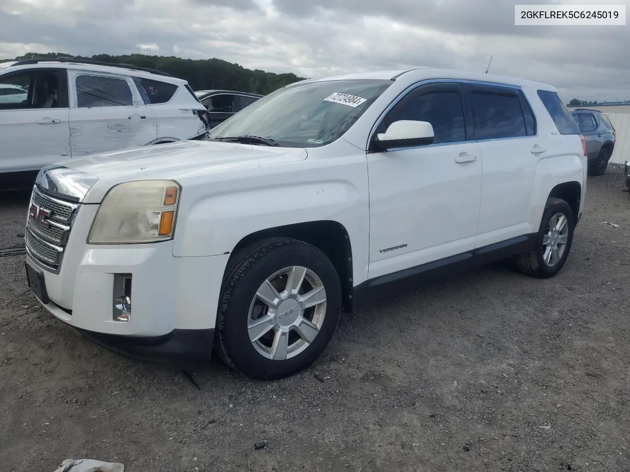 2012 GMC Terrain Sle VIN: 2GKFLREK5C6245019 Lot: 72724984