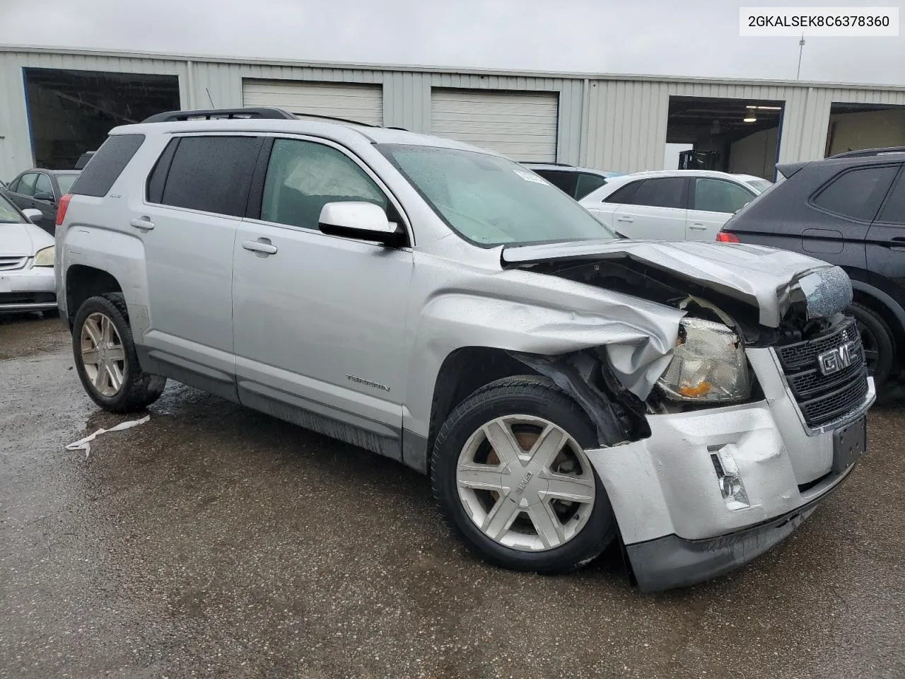 2012 GMC Terrain Sle VIN: 2GKALSEK8C6378360 Lot: 73128784