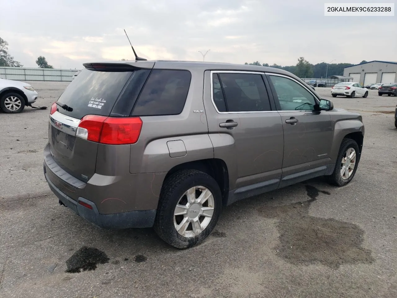 2012 GMC Terrain Sle VIN: 2GKALMEK9C6233288 Lot: 73150504