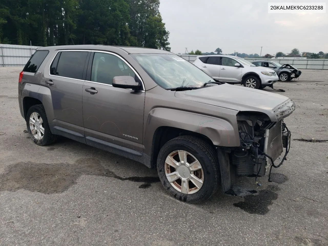 2012 GMC Terrain Sle VIN: 2GKALMEK9C6233288 Lot: 73150504