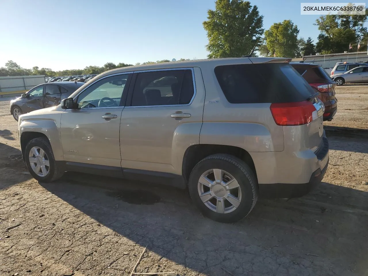 2GKALMEK6C6338760 2012 GMC Terrain Sle