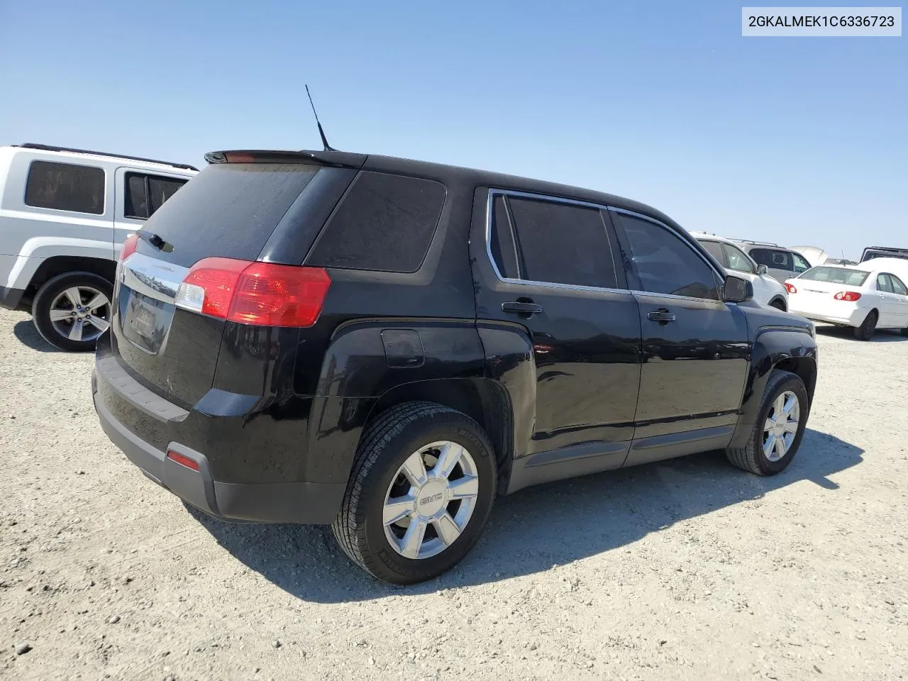 2012 GMC Terrain Sle VIN: 2GKALMEK1C6336723 Lot: 73684384