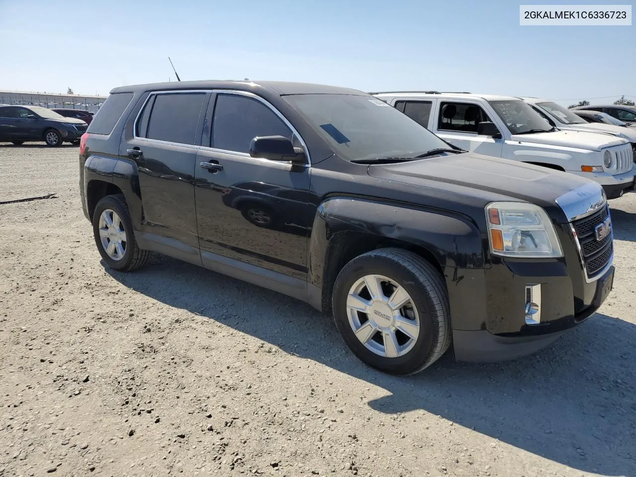 2012 GMC Terrain Sle VIN: 2GKALMEK1C6336723 Lot: 73684384