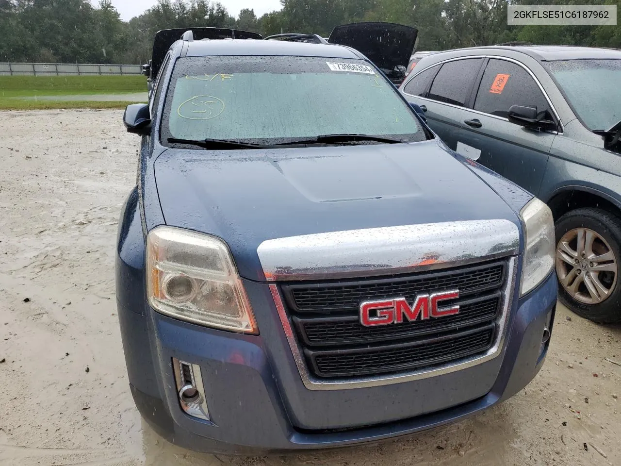 2012 GMC Terrain Sle VIN: 2GKFLSE51C6187962 Lot: 73966354