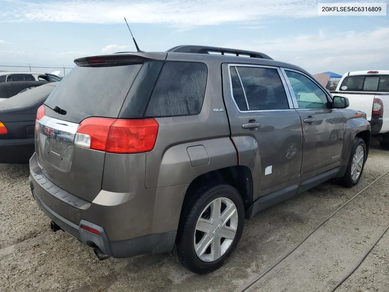 2012 GMC Terrain Sle VIN: 2GKFLSE54C6316809 Lot: 74029374