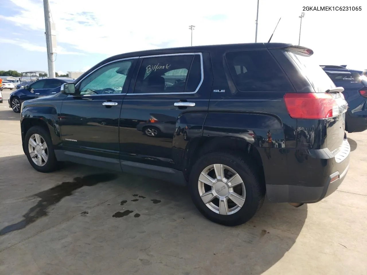 2012 GMC Terrain Sle VIN: 2GKALMEK1C6231065 Lot: 74241444