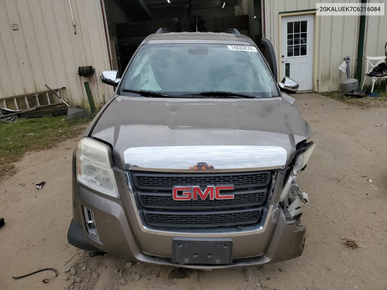 2012 GMC Terrain Slt VIN: 2GKALUEK7C6216084 Lot: 74633474