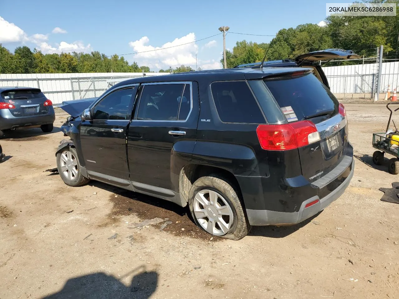 2012 GMC Terrain Sle VIN: 2GKALMEK5C6286988 Lot: 74720894