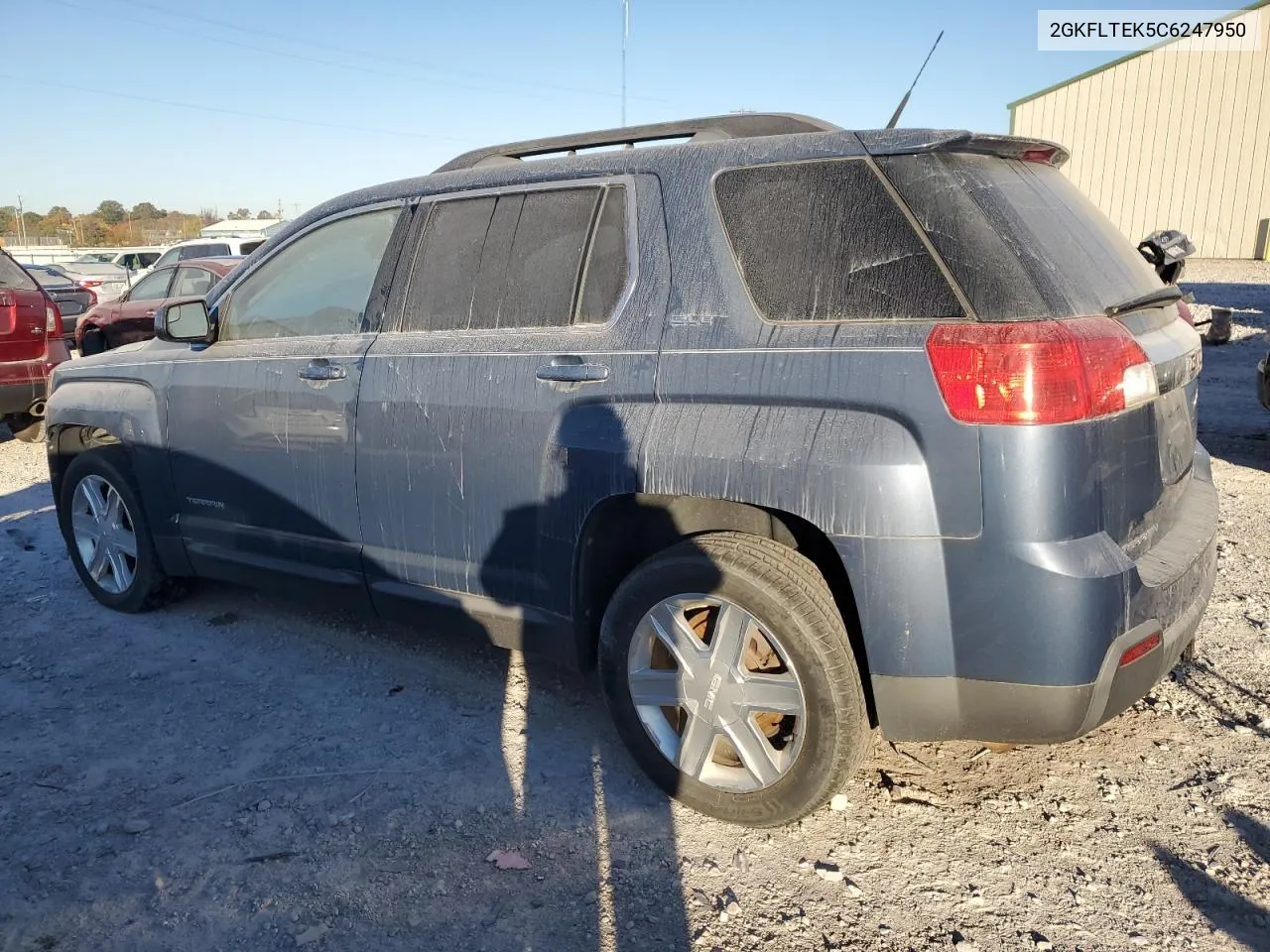 2012 GMC Terrain Sle VIN: 2GKFLTEK5C6247950 Lot: 74828344