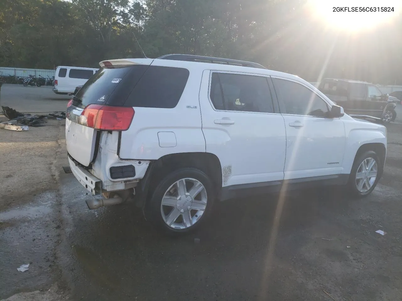 2012 GMC Terrain Sle VIN: 2GKFLSE56C6315824 Lot: 75059384