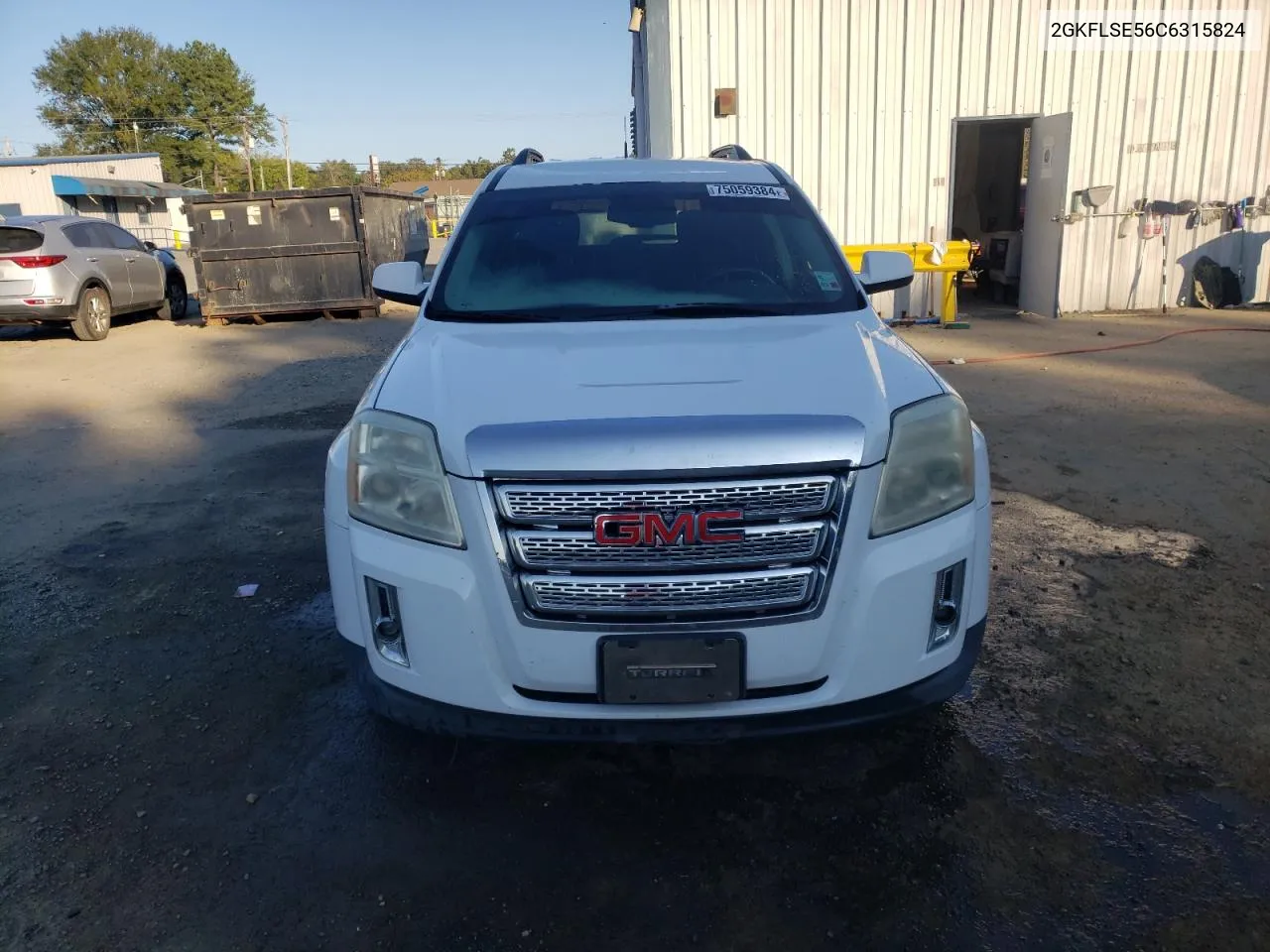 2012 GMC Terrain Sle VIN: 2GKFLSE56C6315824 Lot: 75059384