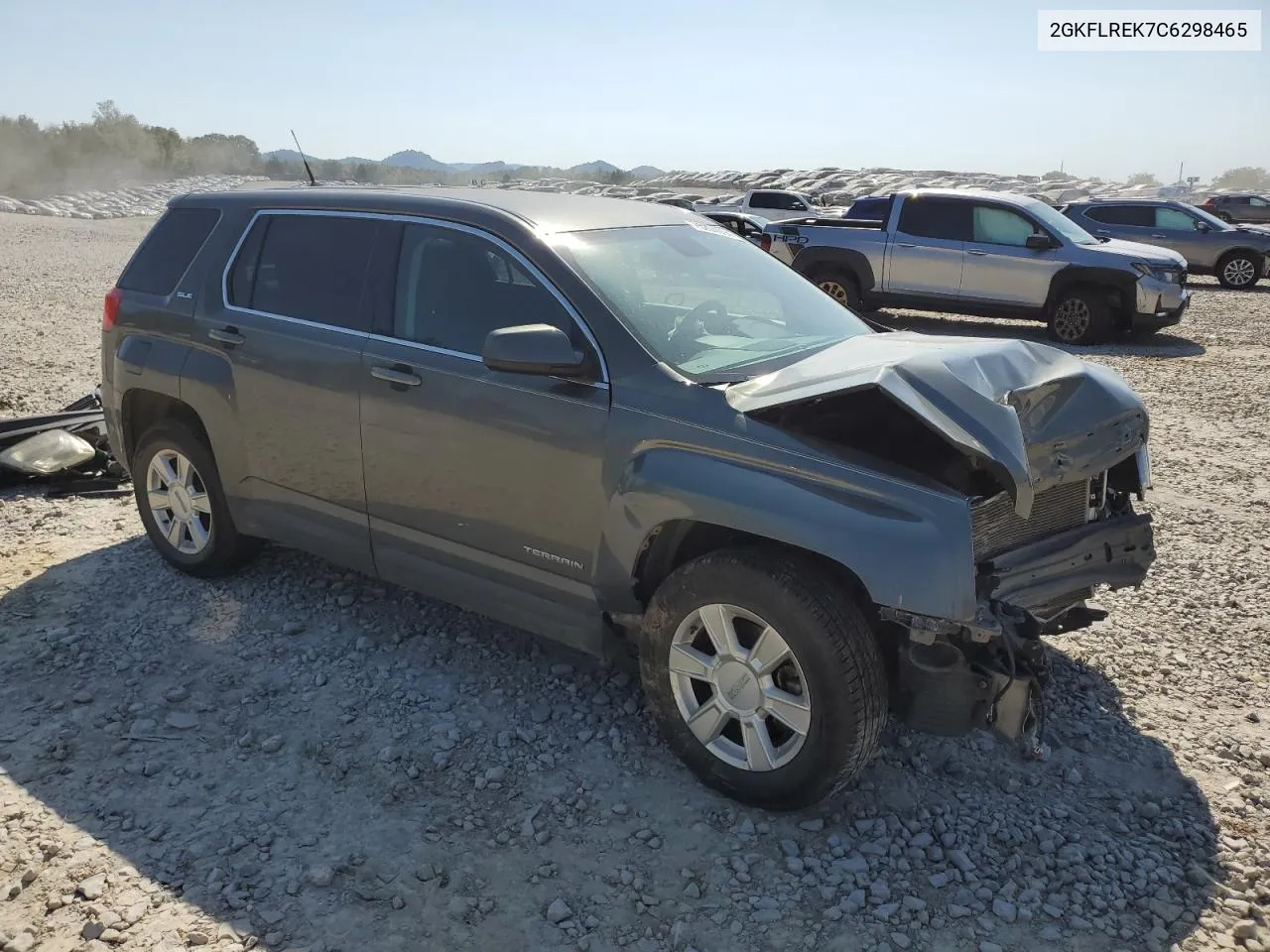 2012 GMC Terrain Sle VIN: 2GKFLREK7C6298465 Lot: 75204094