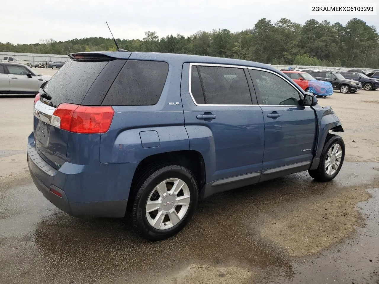 2012 GMC Terrain Sle VIN: 2GKALMEKXC6103293 Lot: 75295854