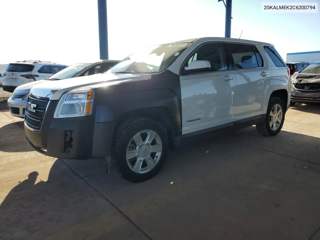 2012 GMC Terrain Sle VIN: 2GKALMEK2C6200794 Lot: 75476274